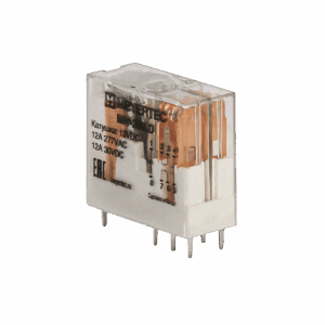 MN-202.D - Реле промежуточное 2-конт., 12VDC, ток 12 А