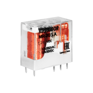 MR-203.A - Реле промежуточное 2-контактное, 12А, 24VAC