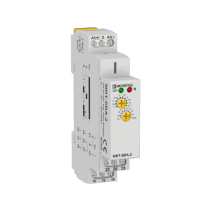 MRT-SBA-2 - Реле времени с задержкой на включение, 2хSPDT, 12…240V AC/DC