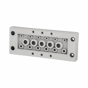 MTC-DPZ2417 - Пластина для ввода кабеля 6 х (3.2-6.5) 6 х (5-10.2) 5 х (9-16.2)