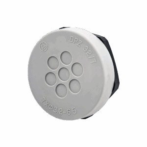 MTC-DPZ327 - Пластина круглая для ввода кабеля 7*(3.2-6.5)