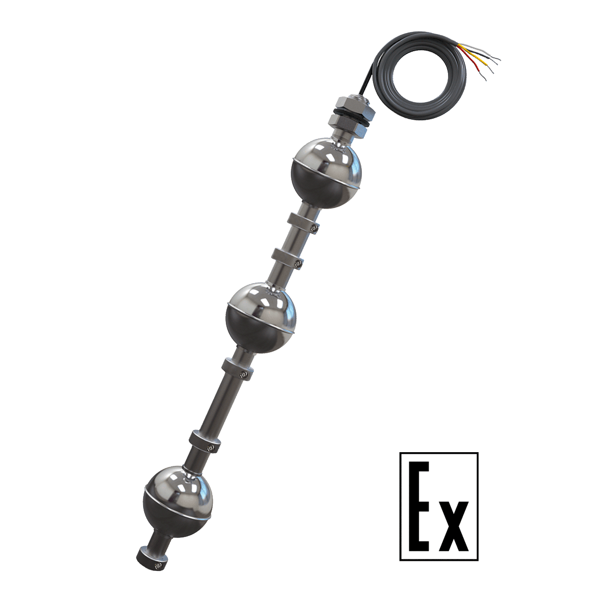 Трехуровневые поплавковые датчики уровня ОВЕН ПДУ-3.3-Ex