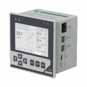 ПР225 программируемое реле в щитовом исполнении с графическим дисплеем и Ethernet