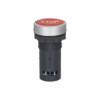 MTB8-EA41625 - Кнопка плоская красная, маркировка "STOP", 1NO+1NC, IP54, пластик